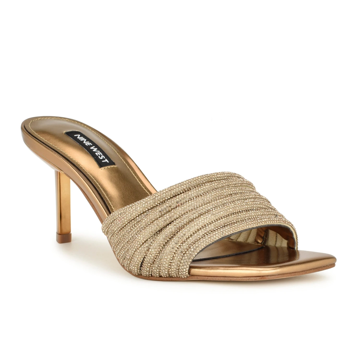 Nine West Harbor Heeled Slide Sandals 4 Nine West Harbor Heeled Slide Sandals - Image 2