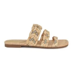 Nine West Qazz Flat Slide Sandals