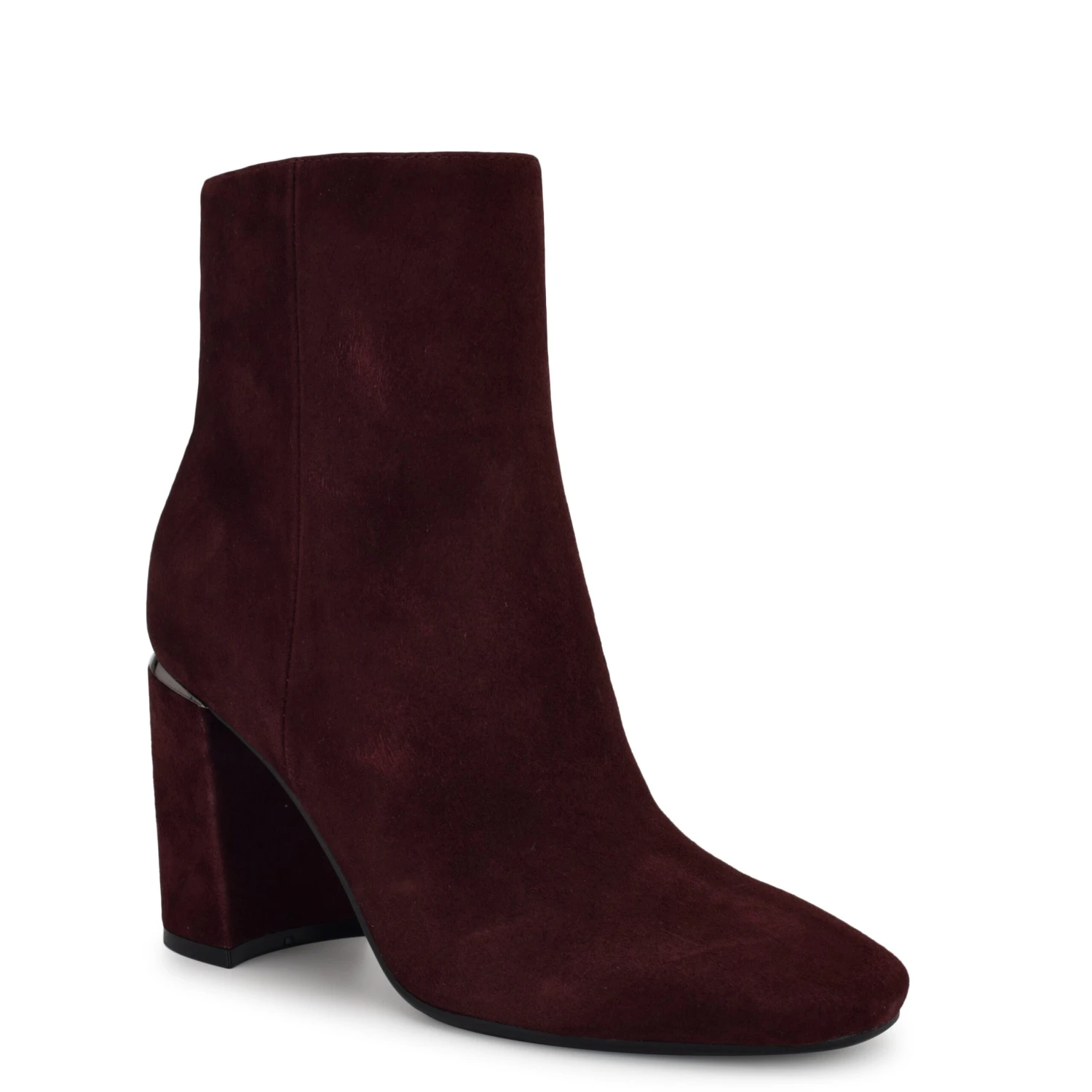 Nine West Ailet 9x9 Square Toe Booties 4 Nine West Ailet 9x9 Square Toe Booties - Image 2