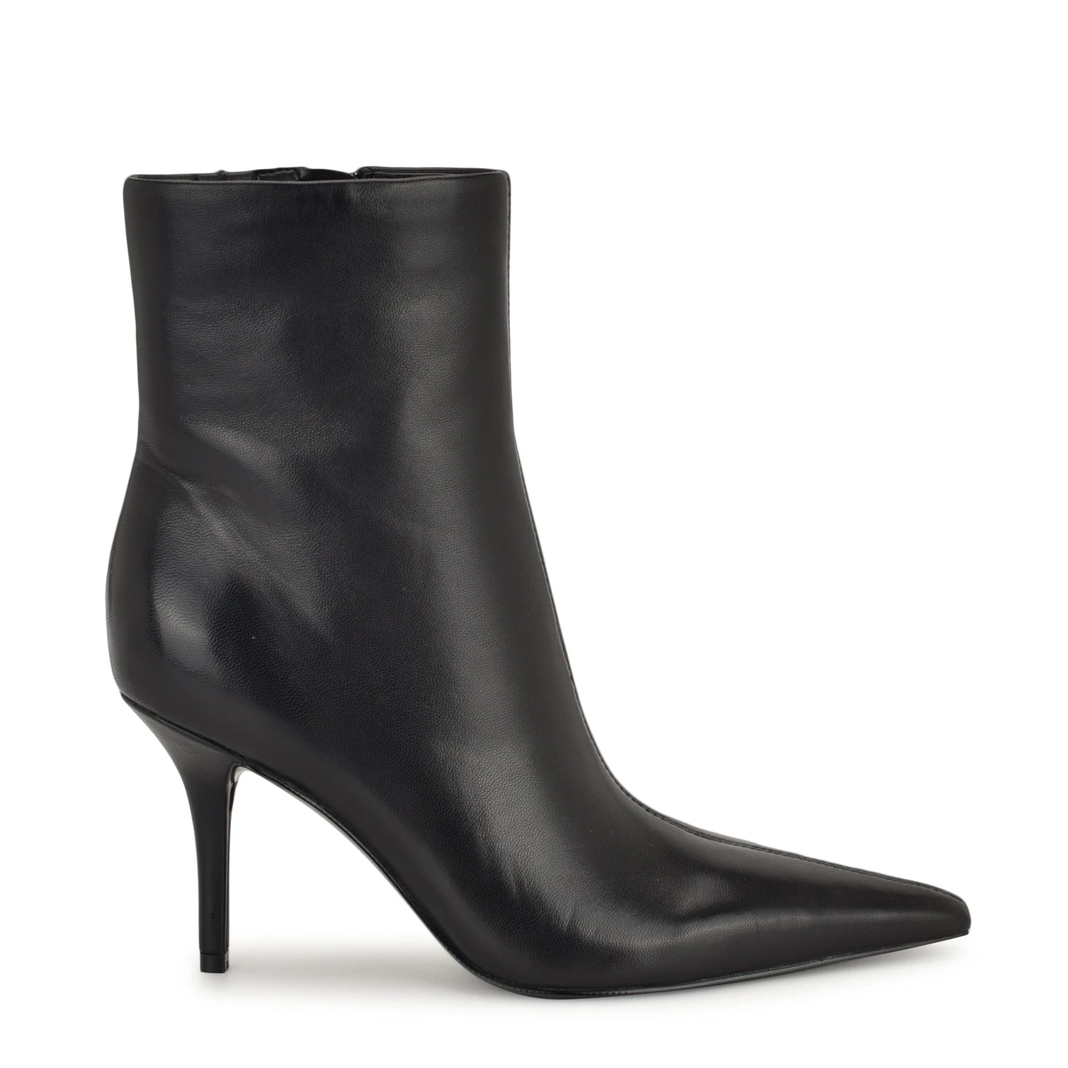 Nine West Ohmy Dress Ankle Leather Booties 3 Nine West Ohmy Dress Ankle Leather Booties