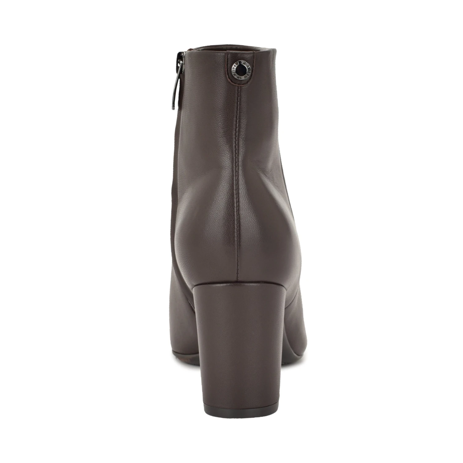 Nine West Lorela 9X9 Block Heel Leather Booties 6 Nine West Lorela 9X9 Block Heel Leather Booties - Image 4