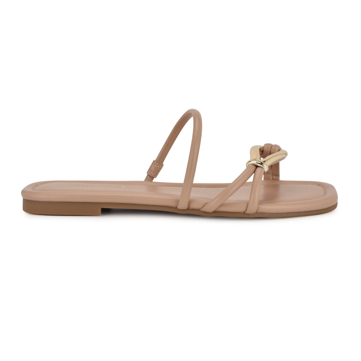 Nine West Tigra Flat Slide Sandals 3 Nine West Tigra Flat Slide Sandals