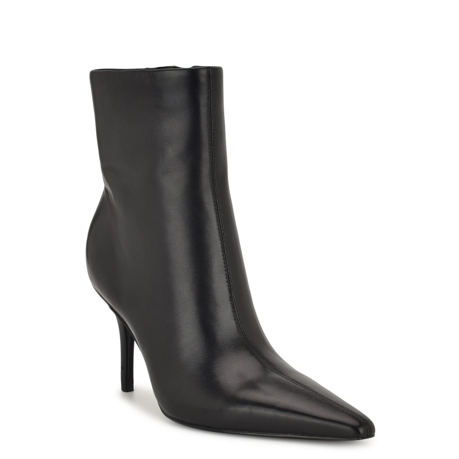 Nine West Ohmy Dress Ankle Leather Booties 4 Nine West Ohmy Dress Ankle Leather Booties - Image 2