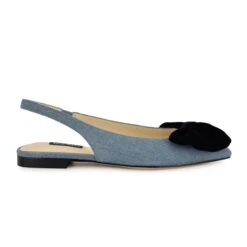 Nine West Junnie Bow Slingback Flats