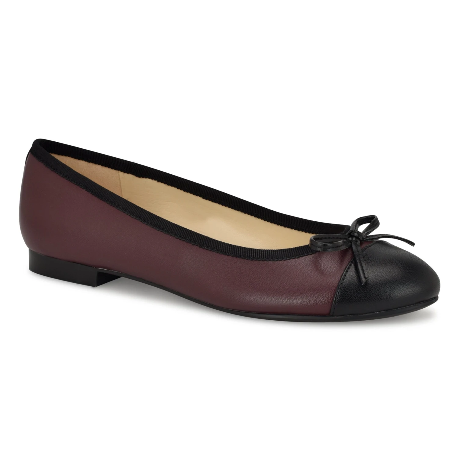 Nine West Jolee Cap Toe Ballet Flats 4 Nine West Jolee Cap Toe Ballet Flats - Image 2