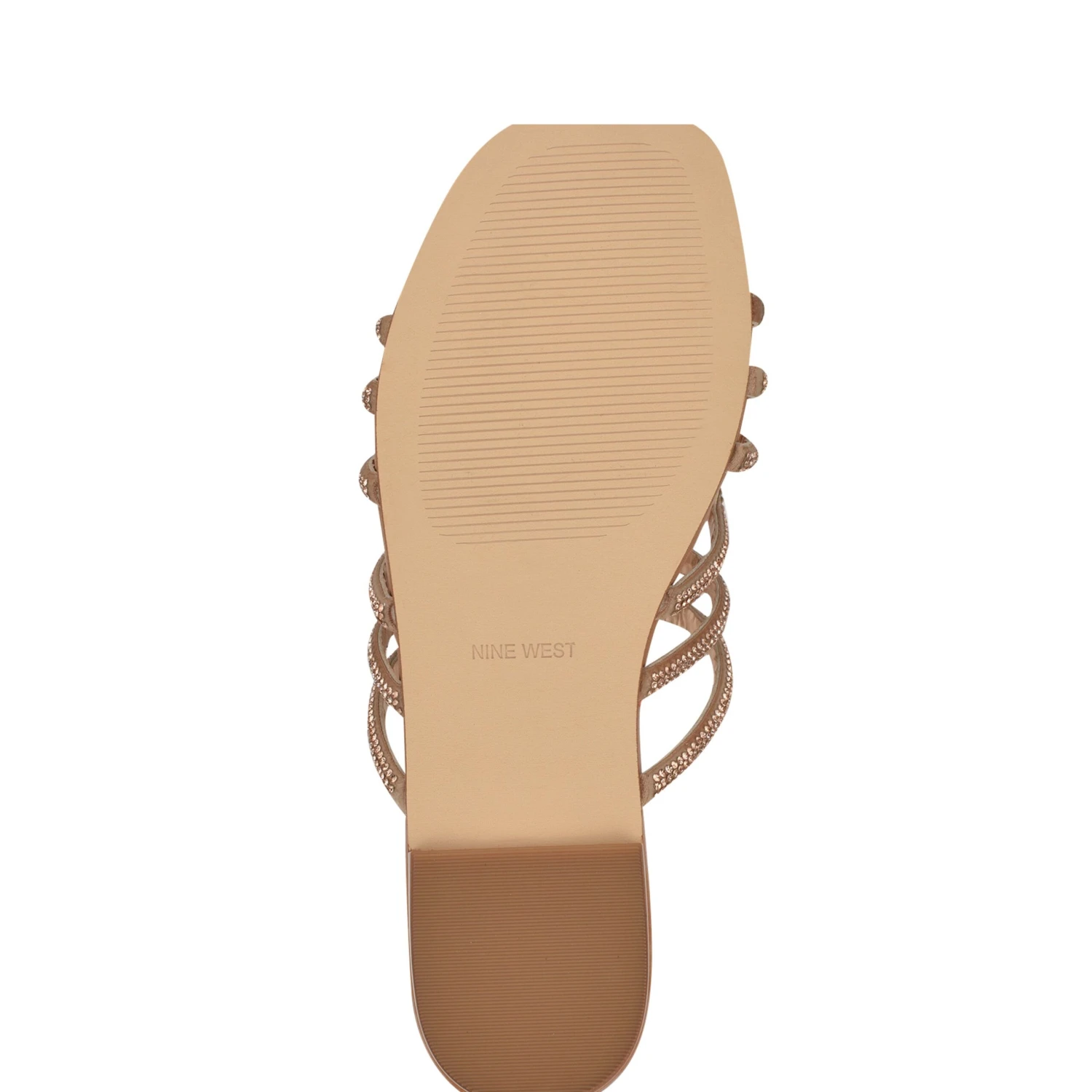 Nine West Timy Embellished Flat Sandals 7 Nine West Timy Embellished Flat Sandals - Image 5