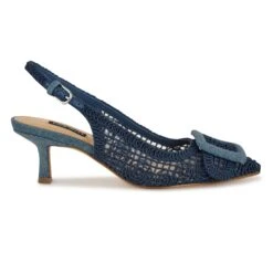 Nine West Nolla Woven Slingback Pumps
