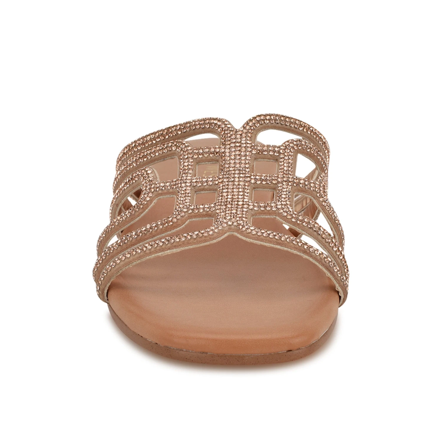 Nine West Timy Embellished Flat Sandals 5 Nine West Timy Embellished Flat Sandals - Image 3
