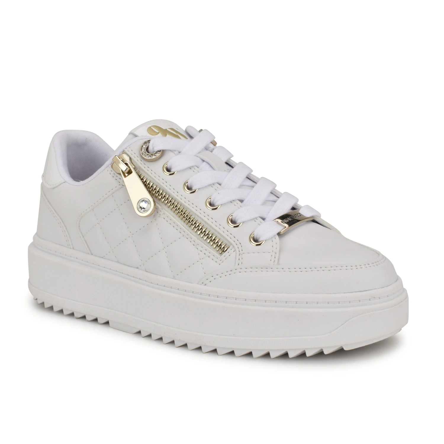 Nine West Dulah Lace-Up Platform Sneakers 4 Nine West Dulah Lace-Up Platform Sneakers - Image 2