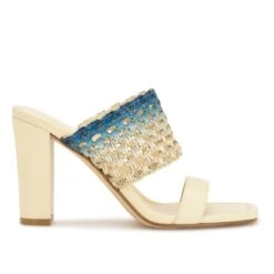 Nine West Mylas Heeled Slide Sandals