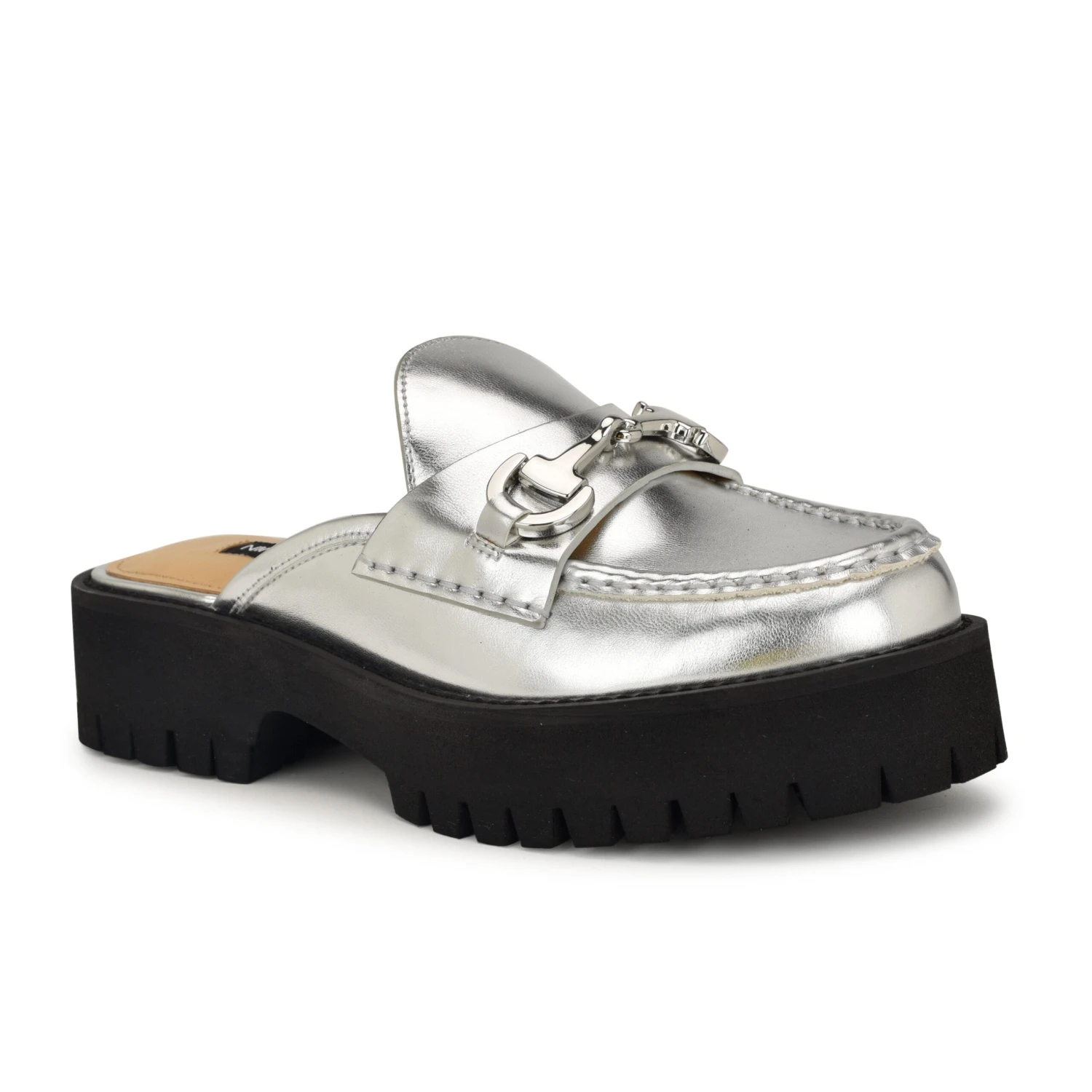 Nine West Duntal Lugsole Loafer Mules 4 Nine West Duntal Lugsole Loafer Mules - Image 2