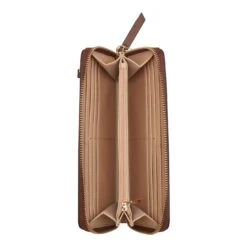 Lockup 9S Zip Around With Wristlet -Nine West Shop GG1403146 BROWNLOGOMAHOGANY LOCKUP9SLGZIPARNDWRSTWLT TZ