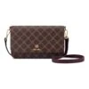 Lockup 9S Phone Wallet Crossbody 2 Lockup 9S Phone Wallet Crossbody -Nine West Shop GG1403179 DARKBROWNLOGOBOYSENBERRY LOCKUP9SLGWALLETONASTRNG RZ
