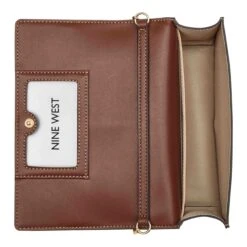 Paxtin Phone Case Crossbody Clutch -Nine West Shop GN5658178 MAHOGANY PAXTINSLGPHONECASEORGNZR TZ