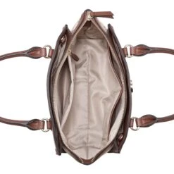 Kyelle Jet Set Satchel -Nine West Shop NGJ127206 MOCHALOGOMAHOGANY KYELLEJETSETSATCHEL TZ