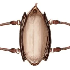 Innes Satchel -Nine West Shop NGJ139306 MOCHALOGOMAHOGANY INNES TZ