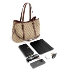 Anders Carryall 11 Anders Carryall -Nine West Shop NGJ564509 MOCHALOGOMAHOGANY ANDERS RZ 1