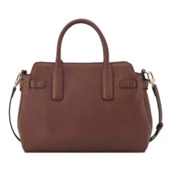 Lille Triple Compartment Satchel 8 Lille Triple Compartment Satchel -Nine West Shop NGR566606 MAHOGANY LILLE3COMPSATCHEL BZ