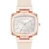 Heritage Rectangular Case Watch -Nine West Shop NW 1856RGCR new