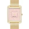 Rectangular Case Mesh Bracelet Watch 2 Rectangular Case Mesh Bracelet Watch -Nine West Shop NW 2090PKGB