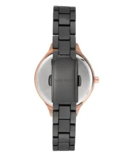 Bracelet Watch With Contrasting Case -Nine West Shop NW 2225BKRT BACK