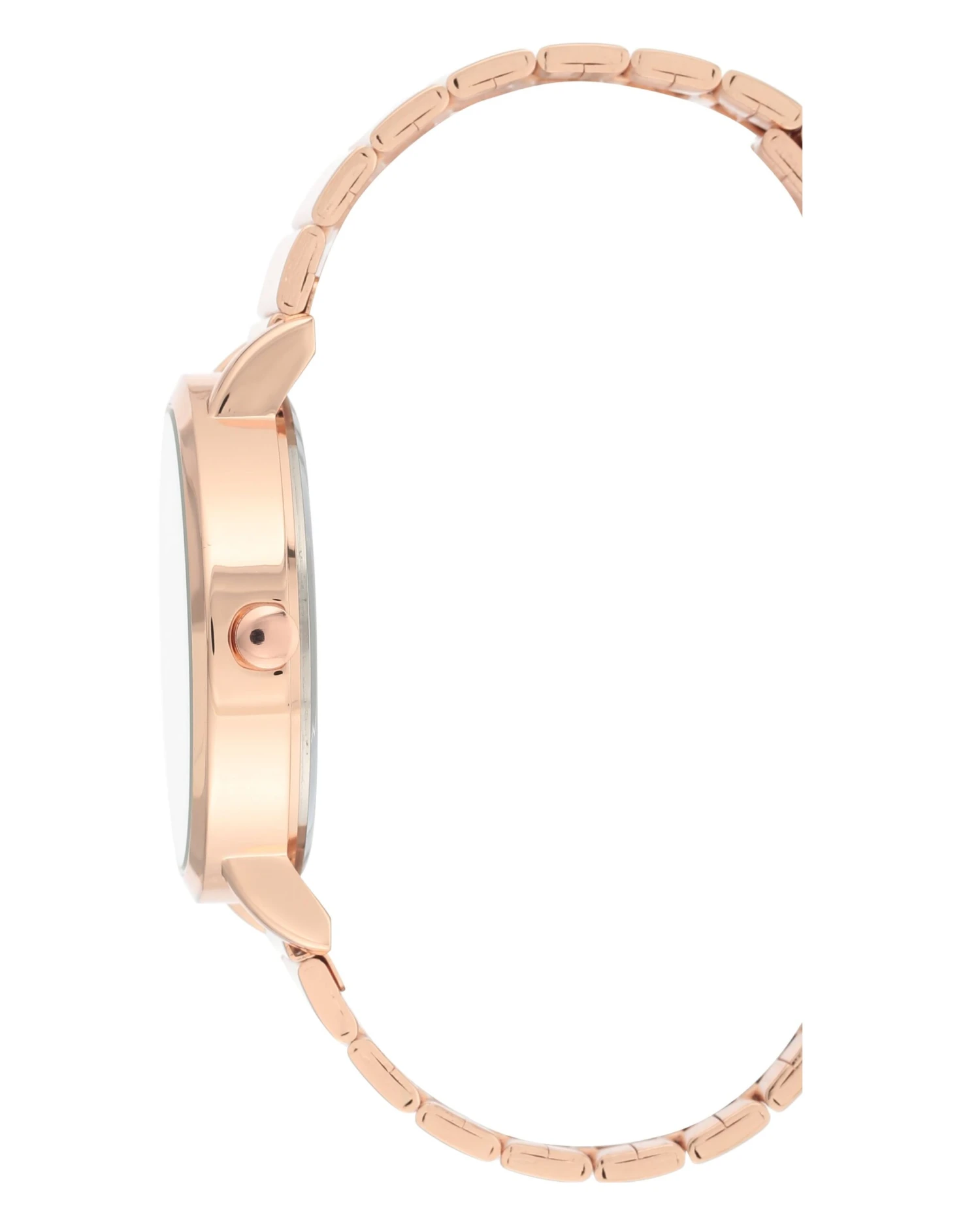 Crystal Accented Stainless Steel Bracelet Watch 5 Crystal Accented Stainless Steel Bracelet Watch - Image 3