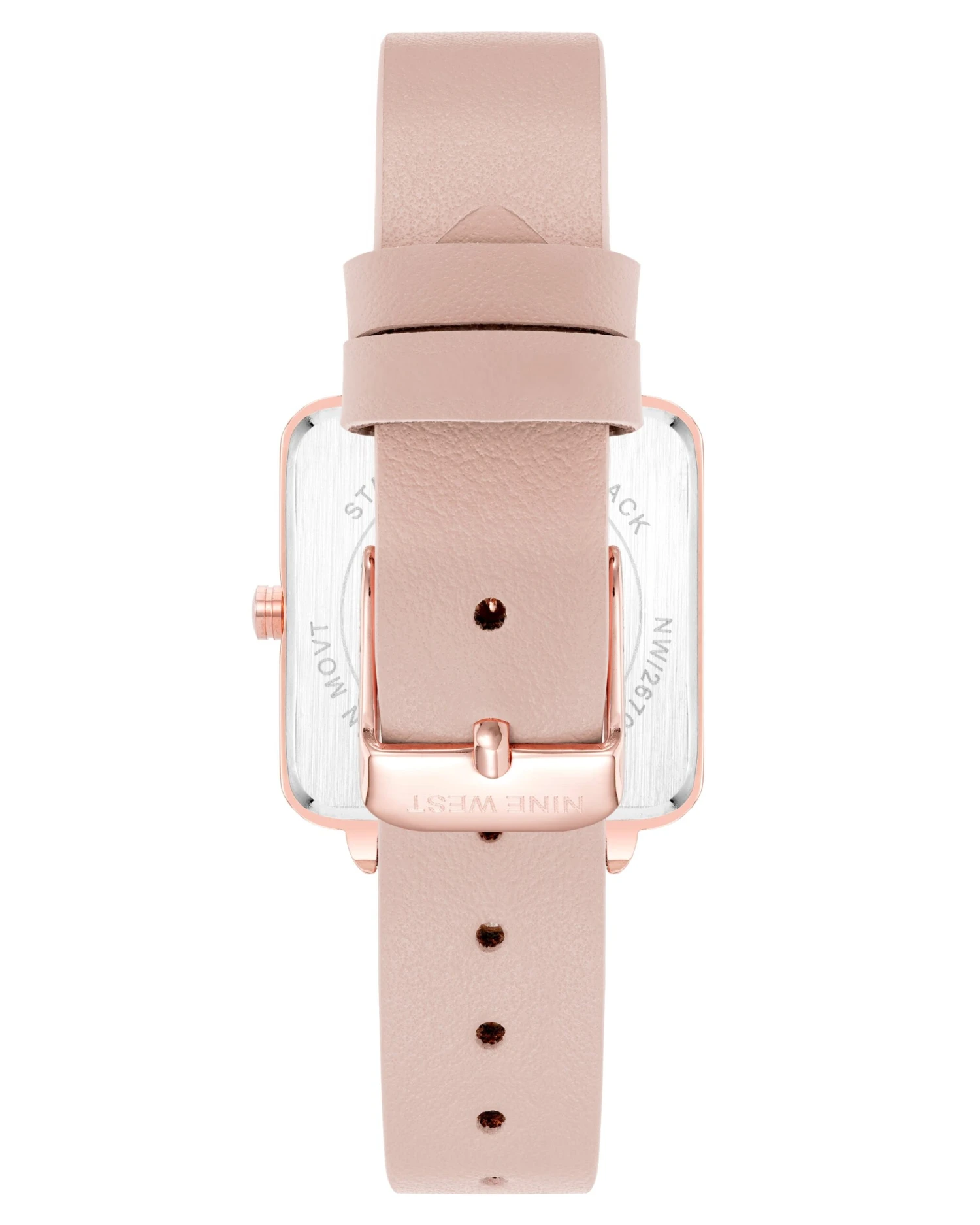 Square Case Smooth Strap Watch 4 Square Case Smooth Strap Watch - Image 2