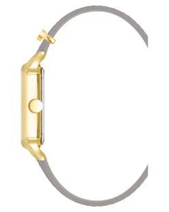 Logo Charm Strap Watch 7 Logo Charm Strap Watch -Nine West Shop NW 2878GPTP SIDE
