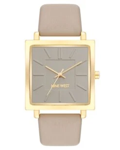 Square Case Strap Watch