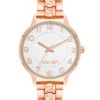 Chain Pattern Bracelet Watch -Nine West Shop NW 2928SVRG