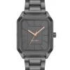 Rectangular Case Bracelet Watch 2 Rectangular Case Bracelet Watch -Nine West Shop NW 3003GYGY