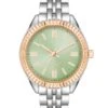 Coin Edge Bezel Watch -Nine West Shop NW 3005GNRT