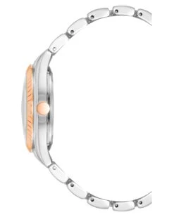 Coin Edge Bezel Watch 7 Coin Edge Bezel Watch -Nine West Shop NW 3005GNRT SIDE