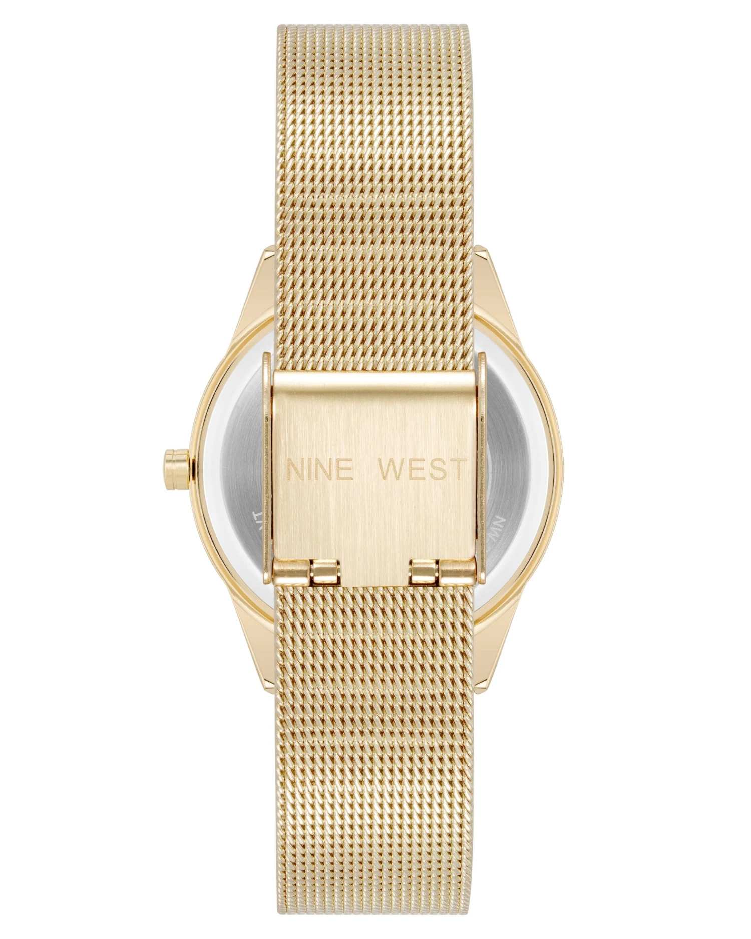 Mesh Bracelet Watch With Color Bezel 4 Mesh Bracelet Watch With Color Bezel - Image 2