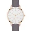 Crystal Accented Strap Watch -Nine West Shop NW 3184RGGY