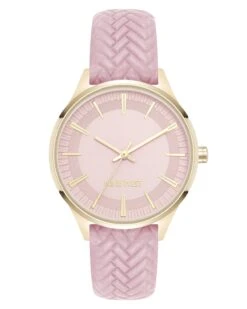 Chevron Pattern Strap Watch