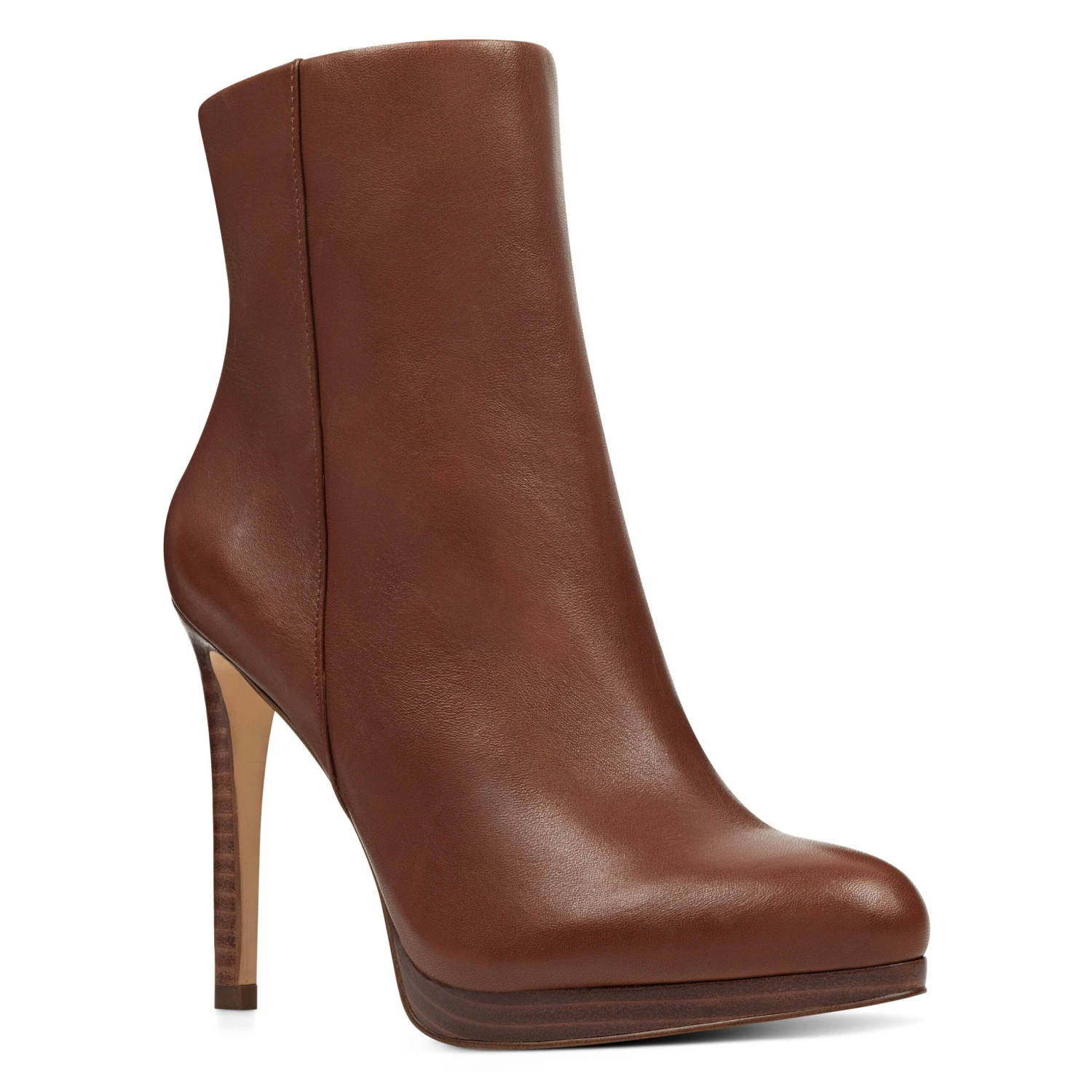 Nine West Quanette Platform Leather Booties 4 Nine West Quanette Platform Leather Booties - Image 2