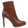 Nine West Quanette Platform Leather Booties -Nine West Shop PG.NWQUANETTE XBR08.RZ