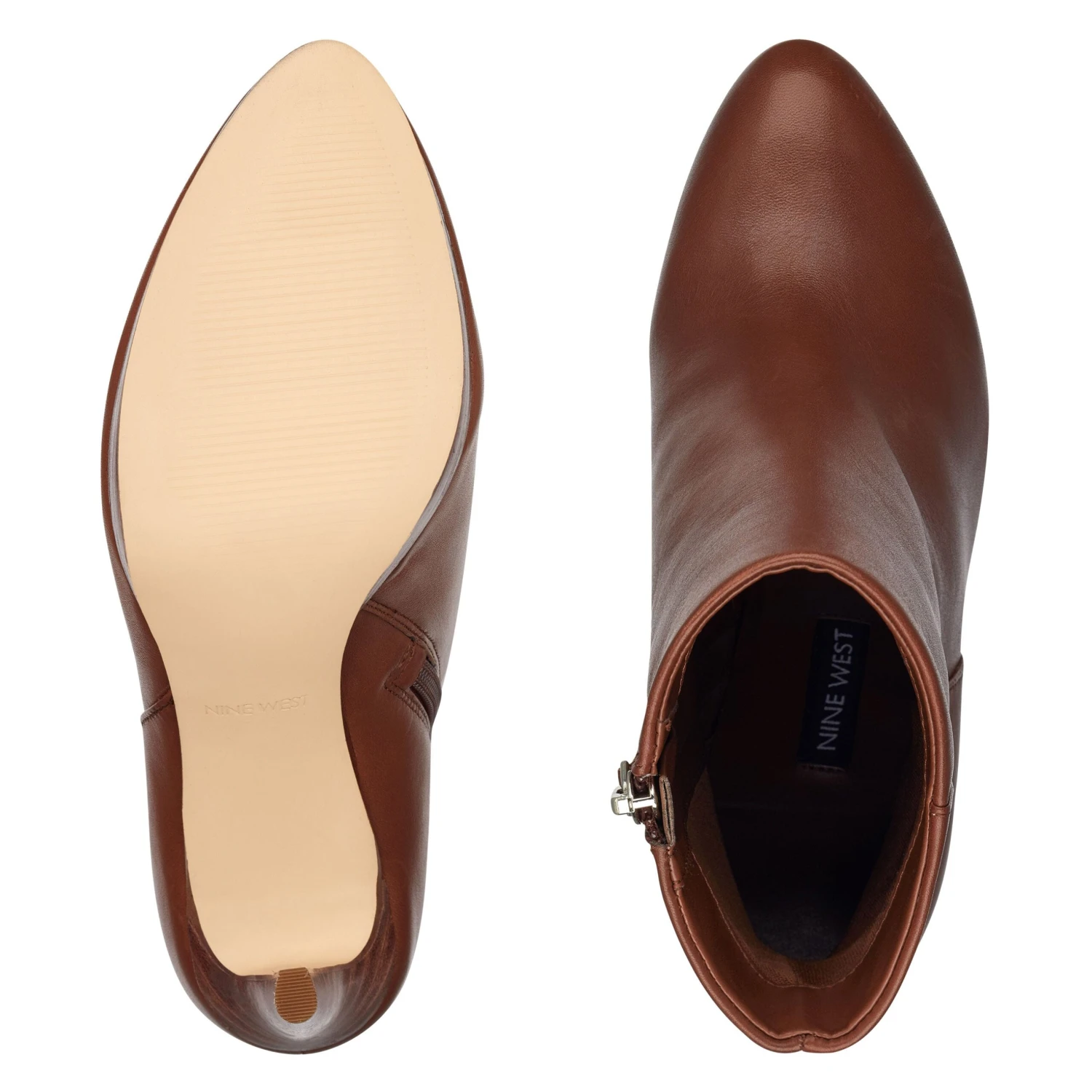 Nine West Quanette Platform Leather Booties 8 Nine West Quanette Platform Leather Booties - Image 6