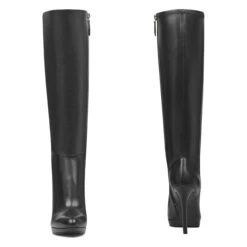 Nine West Quizme Platform Leather Boots -Nine West Shop PG.NWQUIZME.BLACKLE.25035216.4WO.BZ d7b27850 0b18 49b7 9da2 f3f3e9ef57e7