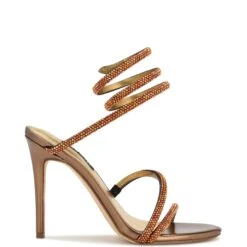 Nine West Maskil Ankle Wrap Heeled Sandals