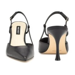 Nine West Peni Slingback Pumps 10 Nine West Peni Slingback Pumps -Nine West Shop PG.WNPENI BLK01.FB