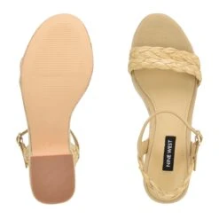 Nine West Rivva Heeled Espadrille Sandals -Nine West Shop PG.WNRIVVA3 LNA01.TO