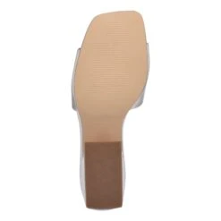 Nine West Oklee Platform Slide Sandals -Nine West Shop WNOKLEE3 SIL01 OZ