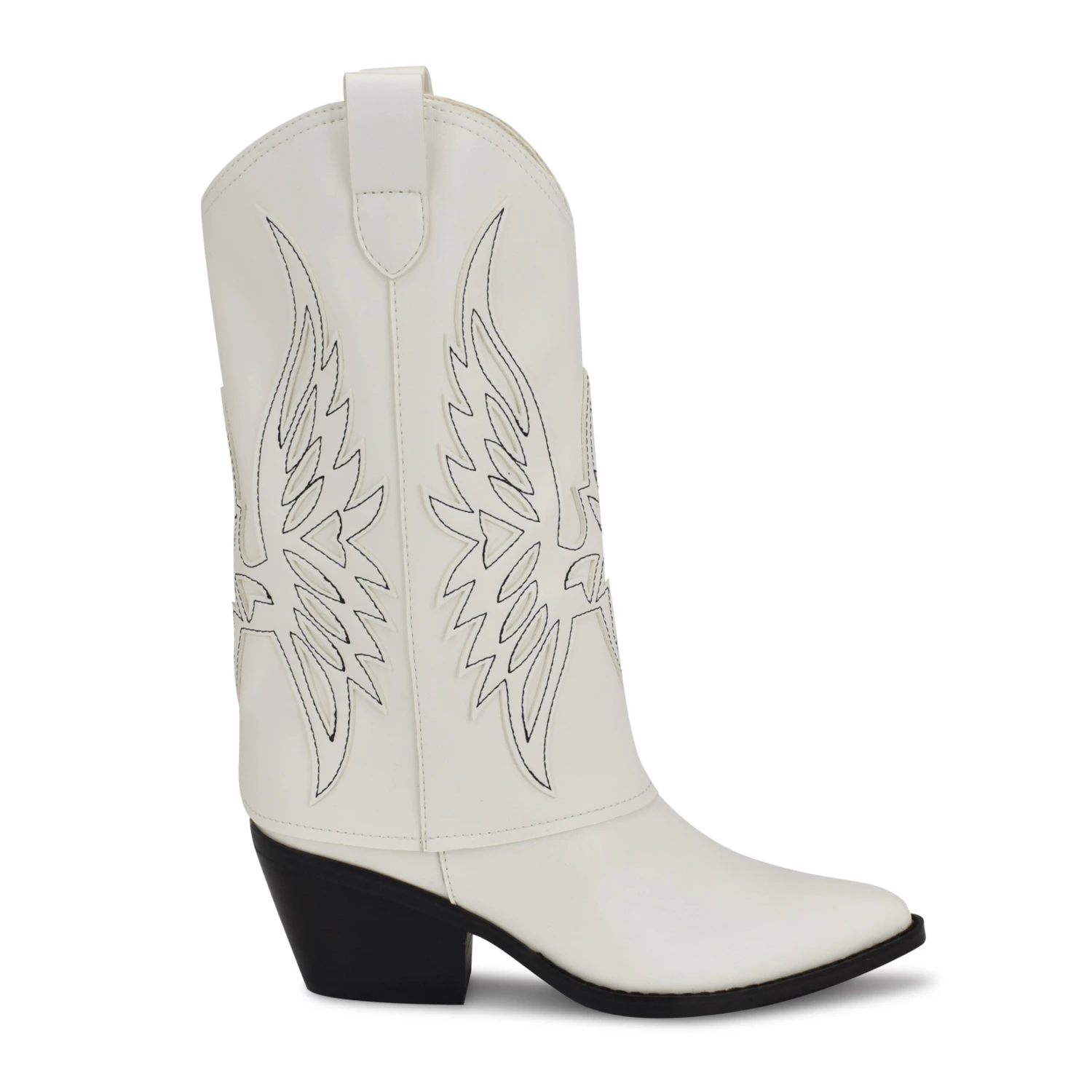 Nine West Ringer Detailed Western Boots 3 Nine West Ringer Detailed Western Boots