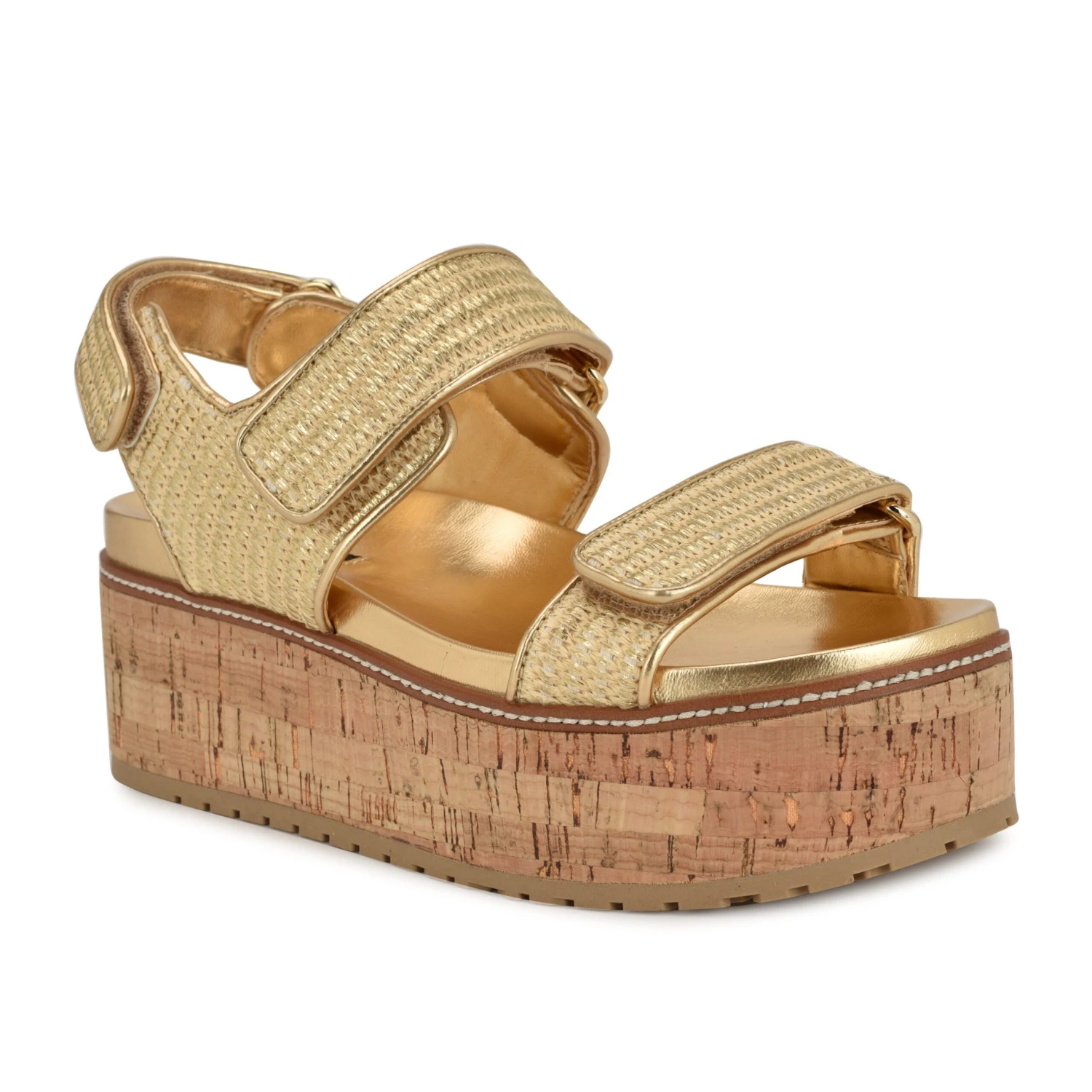 Nine West Heavin Plaform Wedge Sandals 3 Nine West Heavin Plaform Wedge Sandals - Image 2