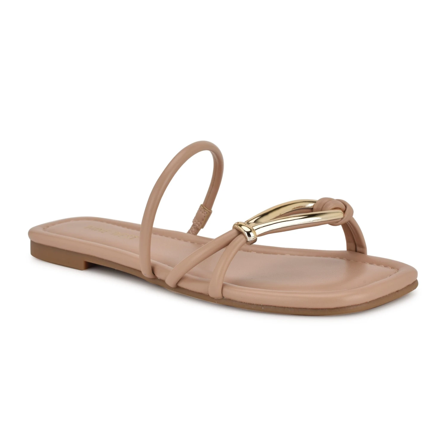 Nine West Tigra Flat Slide Sandals 4 Nine West Tigra Flat Slide Sandals - Image 2