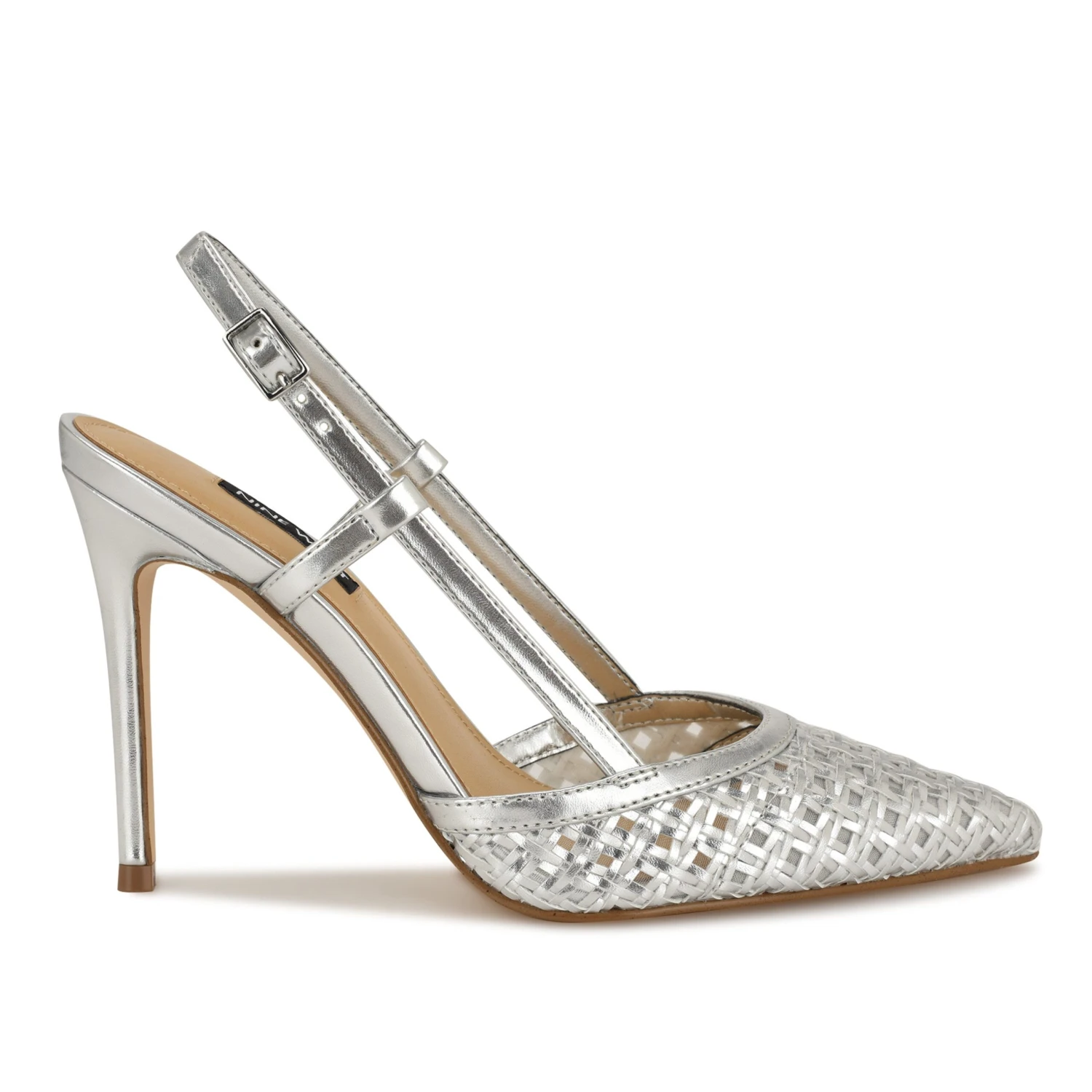 Nine West Floree Woven Slingback Pumps 3 Nine West Floree Woven Slingback Pumps