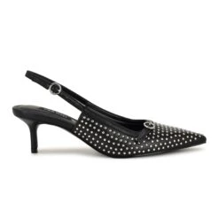 Nine West Ashleah Kitten Heel Slingback Pumps