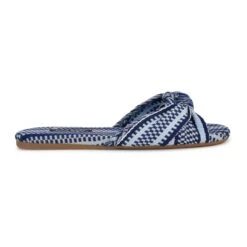 Nine West Lalta Knotted Flat Slide Sandals